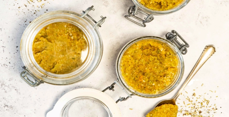Pâte de légumes bio
