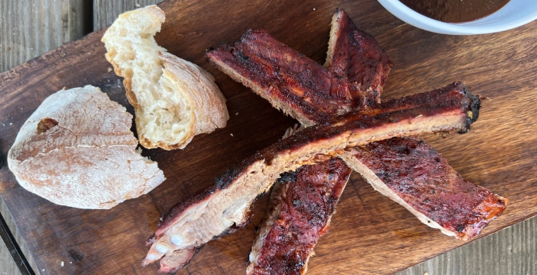 Spare ribs al miele e whisky