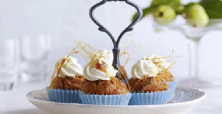 Bio-Birnen-Schokolade-Muffins